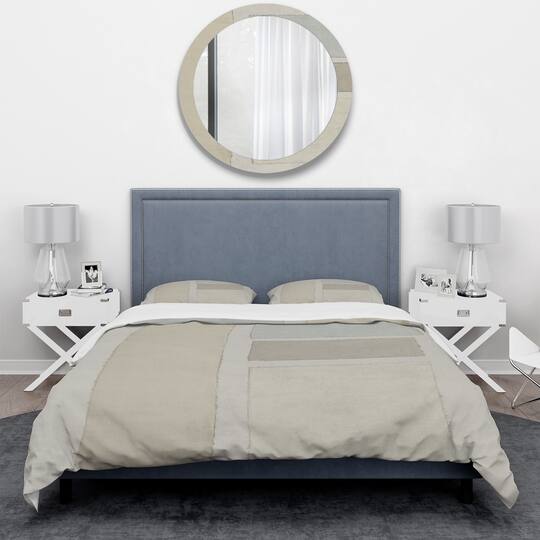 Designart 'Painted Weaving III FB' Geometric Bedding Set